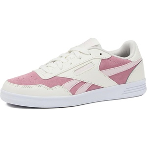 image:imageReebok Court Advance Womens Sneakers  Casual Fashion White Sneakers for WomenFootwear WhiteChalkFrosted Berry