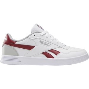 image:imageReebok Court Advance Womens Sneakers  Casual Fashion White Sneakers for WomenFootwear WhiteRetro RedGrey1