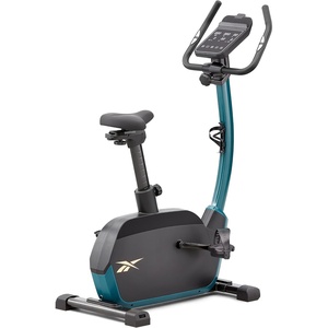 image:imageReebok FR30 Exercise Bike Green Indoor Upright Stationary Cycling Cardio Exercise bluetooth 32 electronic resistance levels 264 lbs Weight capacity Plus 60 Day Free Kinomap Membership