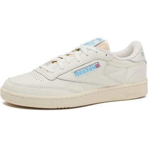 image:imageReebok Mens Club C 85 Vintage Tennis Sneakers for MenChalkAlabasterEssential Blue