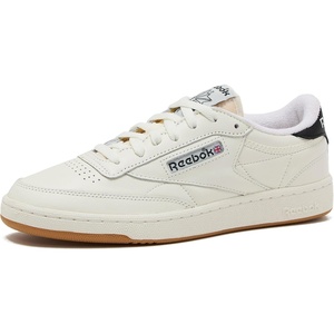 image:imageReebok Mens Club C 85 Vintage Tennis Sneakers for MenChalkBlackGum