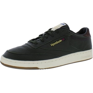 image:imageReebok Mens Club C 85 Vintage Tennis Sneakers for MenRange GreenEarthForest Green