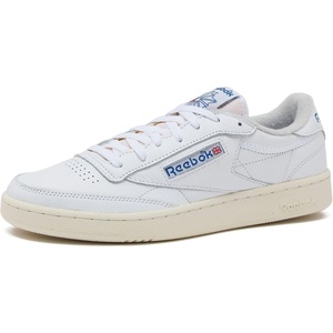 image:imageReebok Mens Club C 85 Vintage Tennis Sneakers for MenWhiteChalkVector Blue