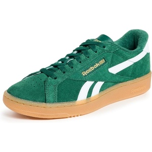 image:imageReebok Unisex Adult Club C Grounds SneakersDark GreenGumFootwear White