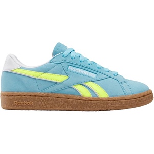 image:imageReebok Unisex Adult Club C Grounds SneakersDigital BlueSolar Acid YellowGum