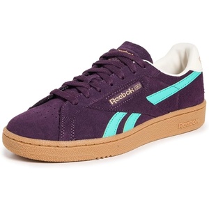 image:imageReebok Unisex Adult Club C Grounds SneakersMidnight PlumUnleashed GreenBlack