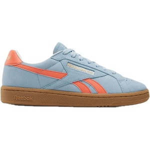 image:imageReebok Unisex Adult Club C Grounds SneakersSoft BlueSupercharged CoralGum