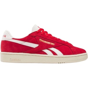 image:imageReebok Unisex Adult Club C Grounds SneakersVectorred Paperwhite Chalk