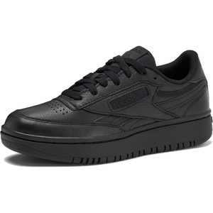 image:imageReebok Womens Club C Double Revenge Platform Tennis Shoes for Women Fashion Womens SneakersBlackBlackBlack