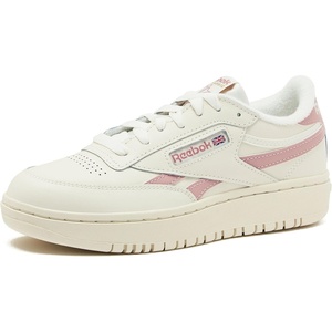 image:imageReebok Womens Club C Double Revenge Platform Tennis Shoes for Women Fashion Womens SneakersChalkSmokey RoseChalk