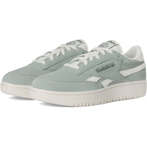 image:imageReebok Womens Club C Double Revenge Platform Tennis Shoes for Women Fashion Womens SneakersHybrid GreenChalkChalk