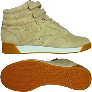 image:imageReebok Womens Freestyle Hi High Top Basketball SneakersMulticoloured Exotics Sahara Chalk 000