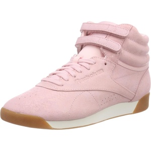 image:imageReebok Womens Freestyle Hi High Top Basketball SneakersPink Exotics Practical Pink Chalk 0