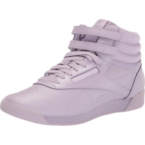 image:imageReebok Womens Freestyle Hi High Top Basketball SneakersPurple OasisWhite