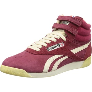image:imageReebok Womens Freestyle Hi High Top Basketball SneakersRot Red Paperwht Blck
