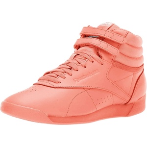 image:imageReebok Womens Freestyle Hi High Top Basketball SneakersStellar PinkWhite