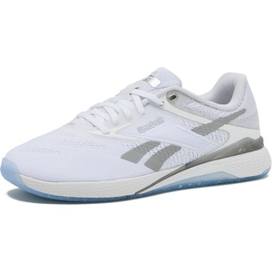 image:imageReebok Womens Nano X5Footwear WhiteBarely GreySilver Metallic