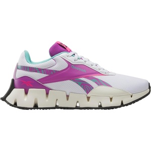 image:imageReebok Womens Zig Dynamica SneakerFootwear WhiteVintage ChalkPurple Rave