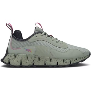 image:imageReebok Womens Zig Dynamica SneakerMystic GreyCore BlackAtomic Pink