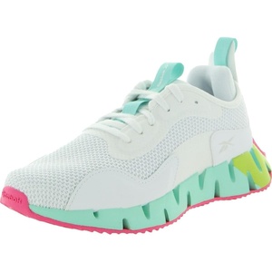 image:imageReebok Womens Zig Dynamica SneakerWhiteHint MintAcid Yellow