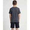 image:imageRebook 2 Pack Boys Cotton TShirts  Kids Teens Short Sleeve Crew Neck Athletic Running Basketball Tee Tops 618Charcoal Heather  Grey Heather