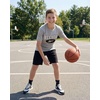 image:imageRebook 2 Pack Boys Cotton TShirts  Kids Teens Short Sleeve Crew Neck Athletic Running Basketball Tee Tops 618Charcoal Heather  Grey Heather