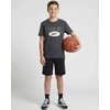 image:imageRebook 2 Pack Boys Cotton TShirts  Kids Teens Short Sleeve Crew Neck Athletic Running Basketball Tee Tops 618Charcoal Heather  Grey Heather