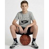 image:imageRebook 2 Pack Boys Cotton TShirts  Kids Teens Short Sleeve Crew Neck Athletic Running Basketball Tee Tops 618Charcoal Heather  Grey Heather