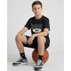 image:imageRebook 2 Pack Boys Cotton TShirts  Kids Teens Short Sleeve Crew Neck Athletic Running Basketball Tee Tops 618Solid Black  Solid Navy Blazer
