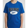 image:imageRebook 2 Pack Boys Cotton TShirts  Kids Teens Short Sleeve Crew Neck Athletic Running Basketball Tee Tops 618Solid Black  Solid Royal Blue