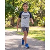 image:imageReebok 2 Pack Boys Short Sleeve Raglan Cotton Crew Neck T Shirt Athletic Baseball Tee Tops Kids Teens Youth 618Charcoal Heather  Grey Heather