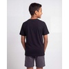 image:imageReebok 2 Pack Boys Short Sleeve Raglan Cotton Crew Neck T Shirt Athletic Baseball Tee Tops Kids Teens Youth 618Solid Black  Solid Navy Blazer