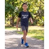 image:imageReebok 2 Pack Boys Short Sleeve Raglan Cotton Crew Neck T Shirt Athletic Baseball Tee Tops Kids Teens Youth 618Solid Black  Solid Navy Blazer