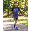 image:imageReebok 2 Pack Boys Short Sleeve Raglan Cotton Crew Neck T Shirt Athletic Baseball Tee Tops Kids Teens Youth 618Solid Black  Solid Royal Blue