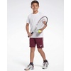 image:imageReebok 3 Pack Boys Dry Fit Athletic Shorts wSide Taping  Active Quick Dry Running Basketball Soccer Short for Kids TeensSolid Black  Solid Burgundy  Solid Ultimate Grey