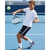 image:imageReebok 3 Pack Boys Dry Fit Athletic Shorts wSide Taping  Active Quick Dry Running Basketball Soccer Short for Kids TeensSolid Black  Solid Navy Blazer  Solid Quiet Shade