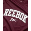 image:imageReebok 3 Pack Boys Dry Fit T Shirts Short Sleeve Athletic Active Sports Tee Shirt for Kids Teens Youth Boy Spring Size 618Solid Black  Solid Burgundy  Solid Ultimate Grey Reebok Logo