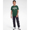 image:imageReebok 3 Pack Boys Dry Fit T Shirts Short Sleeve Athletic Active Sports Tee Shirt for Kids Teens Youth Boy Spring Size 618Solid Black  Solid Hunter Green  Solid Blue Iolite Reebok Logo