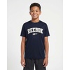 image:imageReebok 3 Pack Boys Dry Fit T Shirts Short Sleeve Athletic Active Sports Tee Shirt for Kids Teens Youth Boy Spring Size 618Solid Black  Solid Navy Blazer  Solid Quiet Shade Reebok Logo