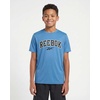 image:imageReebok 3 Pack Boys Dry Fit T Shirts Short Sleeve Athletic Active Sports Tee Shirt for Kids Teens Youth Boy Spring Size 618Solid Black  Solid Ski Patrol  Solid All Aboard Reebok Logo