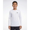 image:imageReebok 3 Pack Boys Long Sleeve Rashguard UPF Sun Protection Swim Shirt UV SPF Athletic Beach Pool Surfing Swimming 616Solid Black  Solid Bright White  Solid Ultimate Grey