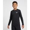 image:imageReebok 3 Pack Boys Long Sleeve Rashguard UPF Sun Protection Swim Shirt UV SPF Athletic Beach Pool Surfing Swimming 616Solid Black  Solid Ski Patrol  Solid All Aboard
