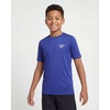 image:imageReebok 3 Pack Boys Short Sleeve Rash Guard TShirt  Sun Protection UPF UV Swim Shirt for Kids amp YouthSolid Black  Solid Blue Iolite  Solid Sharp Green