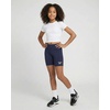 image:imageReebok 3 Pack Girls 6 Inch Bike Shorts Athletic Spandex Bikers Volleyball Soccer Dance Cheer Gymnastics Under Dress 616Solid Black  Solid Navy Blazer  Solid Quiet Shade