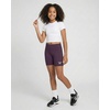 image:imageReebok 3 Pack Girls 6 Inch Bike Shorts Athletic Spandex Bikers Volleyball Soccer Dance Cheer Gymnastics Under Dress 616Solid Black  Solid Plum Perfect  Solid Orchid Petal