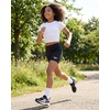 image:imageReebok 3 Pack Girls 6 Inch Bike Shorts Athletic Spandex Bikers Volleyball Soccer Dance Cheer Gymnastics Under Dress 616Solid Black  Solid Ultimate Grey  Solid Peach Bud