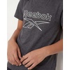image:imageReebok 3 Pack Girls Cotton Short Sleeve Crew Neck TShirt  Kids Teens Tweens Youth Athletic Basketball Tee TopsSolid Black  Solid Navy Blazer  Charcoal Heather