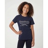 image:imageReebok 3 Pack Girls Cotton Short Sleeve Crew Neck TShirt  Kids Teens Tweens Youth Athletic Basketball Tee TopsSolid Black  Solid Navy Blazer  Charcoal Heather