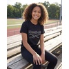 image:imageReebok 3 Pack Girls Cotton Short Sleeve Crew Neck TShirt  Kids Teens Tweens Youth Athletic Basketball Tee TopsSolid Black  Solid Navy Blazer  Charcoal Heather