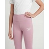 image:imageReebok 3 Pack Girls Leggings Athletic Dance Cheer Workout Pants for Kids Teens Tweens Youth Activewear Bottoms  Size 616Solid Black  Solid Fuchsia Fedora  Solid Fragrant Lilac